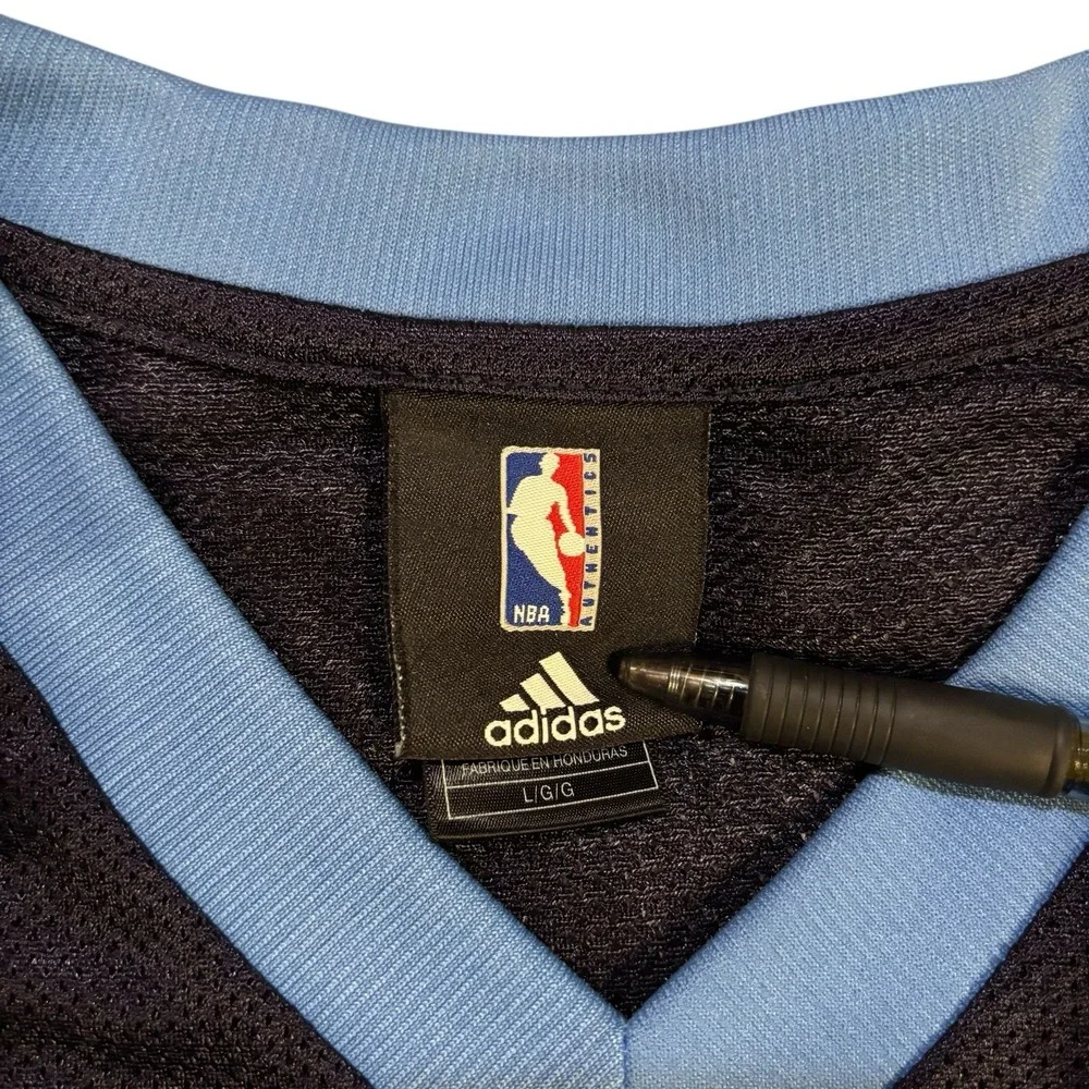 Adidas Utah Jazz Matt Harpring‎ Jersey Mens Large Blue
